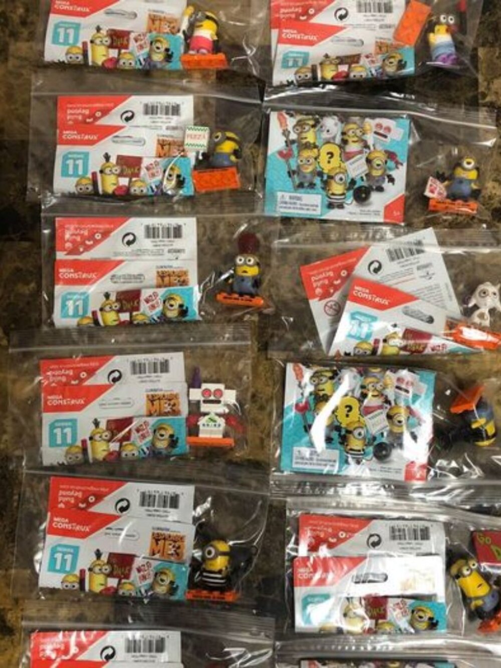 Mega Construx Despicable Me 3 Series 11 - Complete Sets of 12 Figures